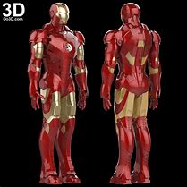 Image result for Iron Man Mark 3 Suit 3D Print