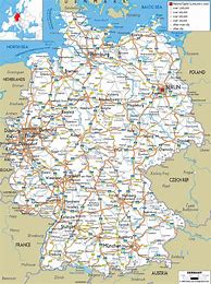 Image result for Germany Road Map