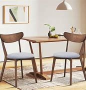 Image result for Curved Back Dining Chair Wood