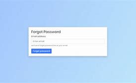 Image result for Forgot Password Format