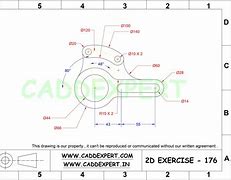 Image result for 2D CAD Drawings with Dimensions