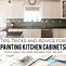 Image result for Paint Over Laminate Kitchen Cabinets