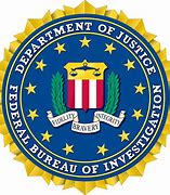 Image result for FBI Logo 2 Color SVG