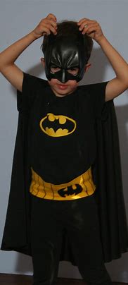 Image result for Kid Dies Batman Costume