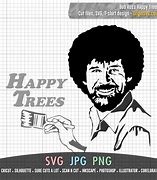 Image result for bob ross happy tree clip art