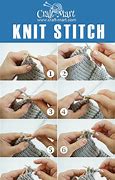 Image result for Beginner Knitting Stitches