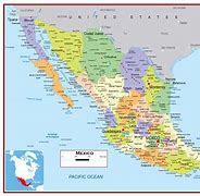 Image result for Mapa Do Mexico