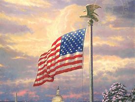 Image result for American Flag Draped Art Canvas