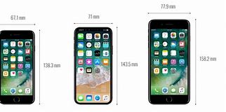 Image result for iPhone 7 Size vs iPhone 8