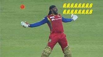 Image result for Chris Gayle 6 Sixes