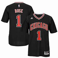 Image result for New Chicago Bulls Derrick Rose Jersey