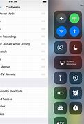 Image result for iPhone with All Contron Center