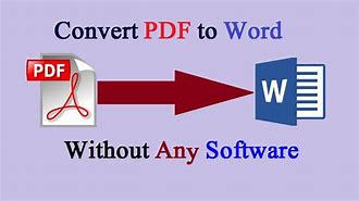 Image result for Convert PDF to Word Steps