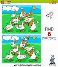Image result for Find the Difference Between Two Pictures Printable