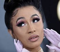 Image result for Cardi B Face Tattoo Pic