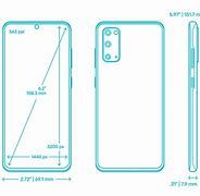 Image result for Samsung A54 Screen Width