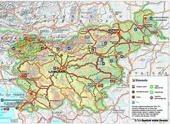 Image result for Mapa Slovenije