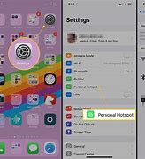 Image result for Hotspot Button iPhone
