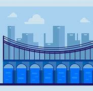 Image result for Bridge Clip Art Blue