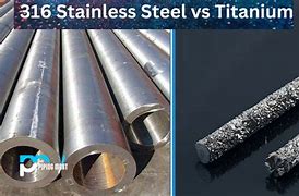 Image result for Stainless vs Titanium Color