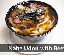 Image result for Nabe Beef Udon