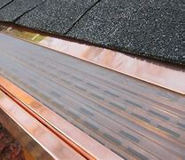 Image result for Copper Gutter Leaf Guards