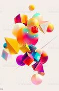 Image result for 3D Geometric Shapes Composition