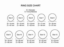 Image result for Size 6 Ring in mm