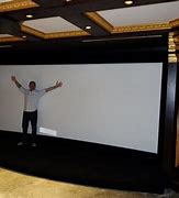 Image result for Largest Home Theater Screen