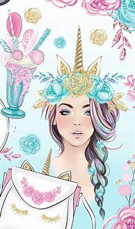 Image result for Colorful Girly Unicorn Wallpaper HD
