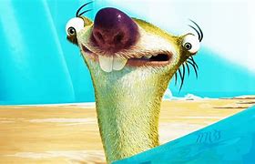Image result for Sid the Sloth with Curly Hair