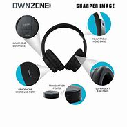 Image result for Sharper Image Cordless Headphones