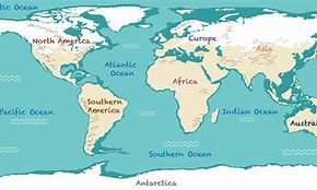 Image result for Continents in Order of Size