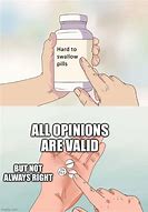 Image result for Valid Opinion Meme