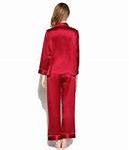 Image result for Woman Silk Pajamas Face Mask