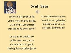Image result for Famous Serbian St. Sava Poems