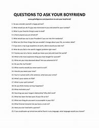 Image result for Something to Ask Your Boyfriend