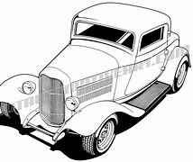 Image result for Old Car Outline Drawing