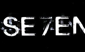 Image result for Se7en Movie Logo