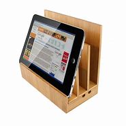 Image result for Wooden iPad Charging Station