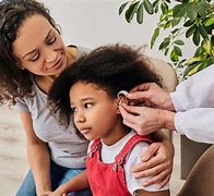 Image result for Kids with Hearing Aids