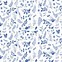 Image result for Blue Background Plant Pattern