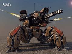 Image result for Laser On War Robot