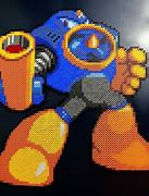Image result for Mega Man Perler Beads