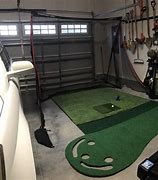 Image result for Garage Golf Setup