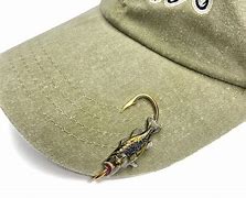 Image result for Fish Hook Hat Clip