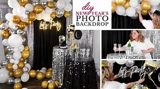 Image result for New Year's Eve Photo Booth Backdrop