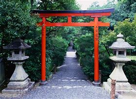 Image result for Shinto Shrine Entrance Gate