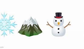 Image result for Winter Emoji Combos