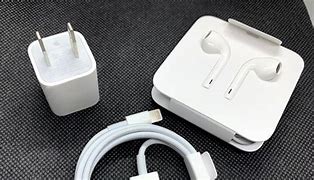 Image result for iPhone 8 Charger and Earbuds